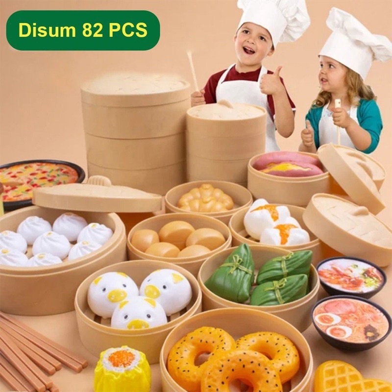 Đồ Chơi Nấu Ăn 82 Chi Tiết - Món Ăn Cho Bé Gái Baostore