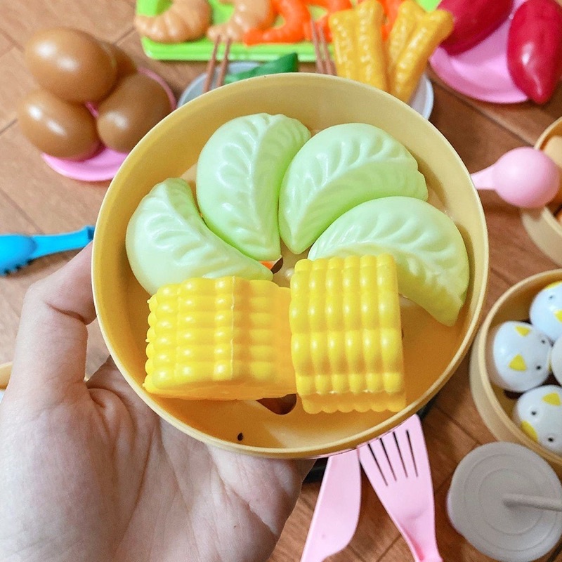 Đồ Chơi Nấu Ăn 82 Chi Tiết - Món Ăn Cho Bé Gái Baostore