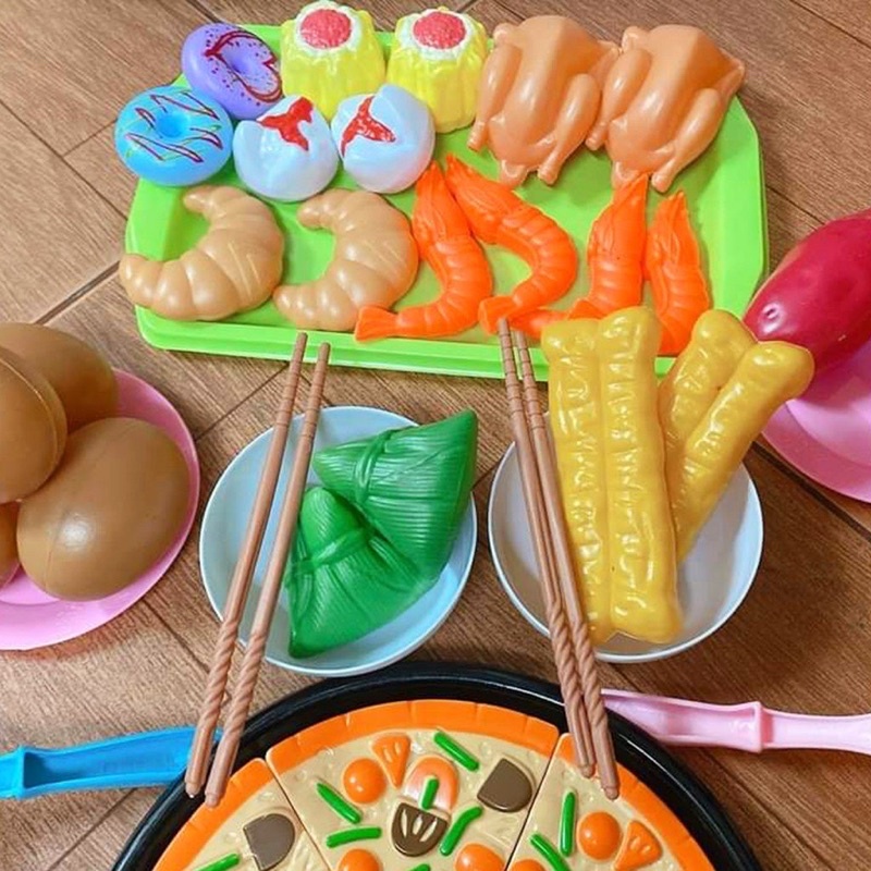 Đồ Chơi Nấu Ăn 82 Chi Tiết - Món Ăn Cho Bé Gái Baostore