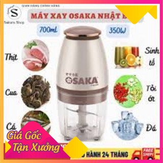 Máy xay osaka nắp đồng chia vạch - máy xay sinh tố đa năng osaka 750ml máy xay thịt, cá, xay thực phẩm