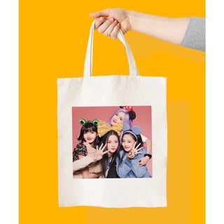 [MỚI 100%] COMBO Túi tote BlackPink  + tặng 1 quạt BP