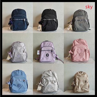 Kipling Ba Lô Đựng Sách Khổ A4 Màu Trơn Phong Cách Cổ Điển Thời Trang 15210