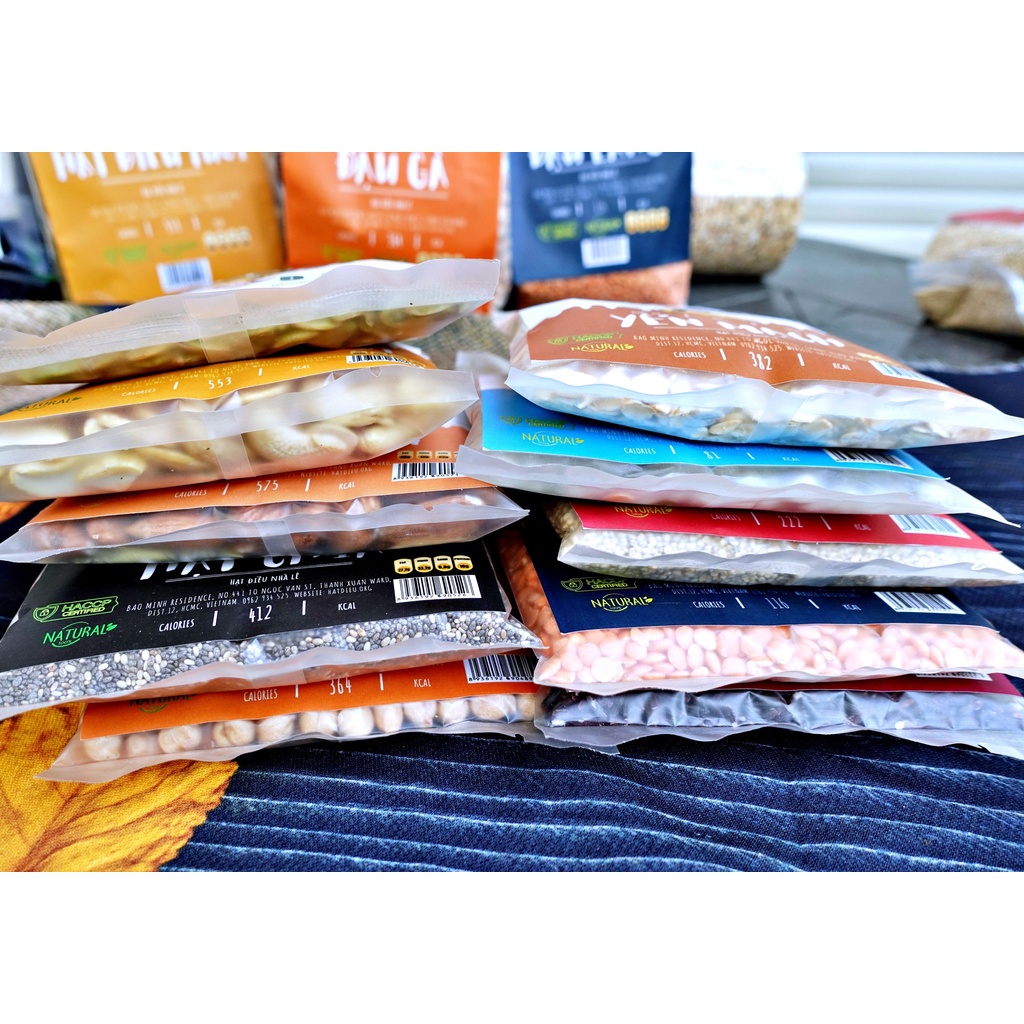 ĐẬU HẠT HỮU CƠ LE GARDEN CHO BÉ ĂN DẶM, LÀM SỮA, NẤU CHÁO cao cấp túi 100g