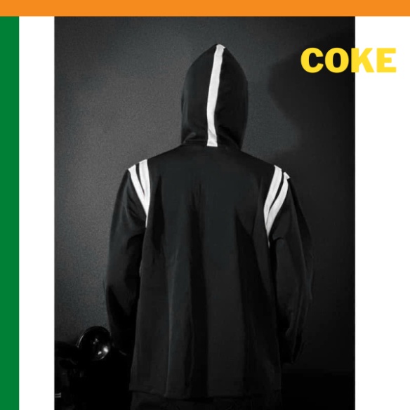 Áo chống nắng chất umi dành cho nam và nữ - phối hai sọc vai - Coke shop