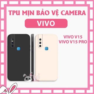 Ốp silicon chống sốc Vivo V15 / V15 Pro TPU dẻo cạnh vuông, bảo vệ cam. chống va đập