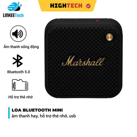 Loa Bluetooth Mini 5.0 Bass Mạnh Nhỏ Gọn Tiện Lợi Hàng Chính Hãng- HIGHTECH | BigBuy360 - bigbuy360.vn