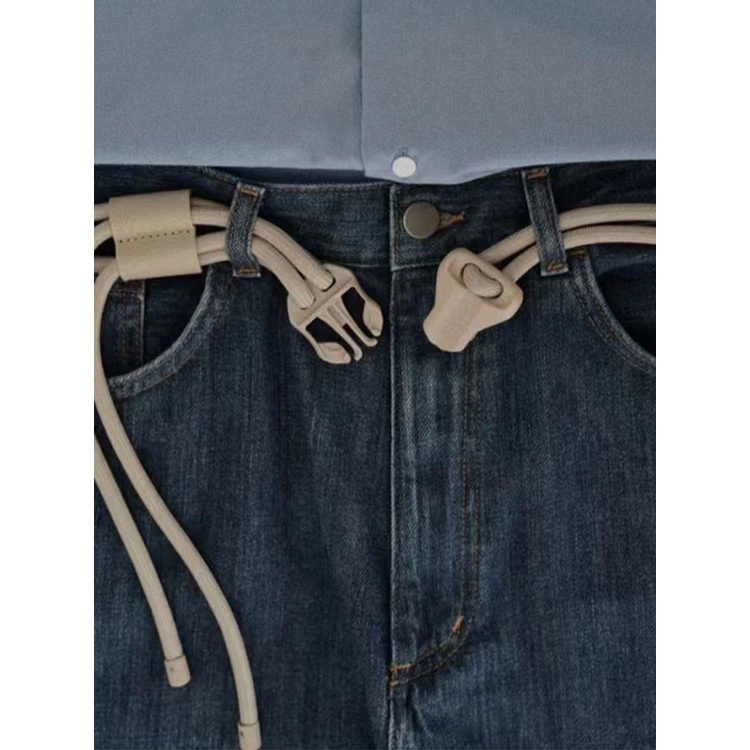 Thắt Lưng Phối Dây Xích Thiết Kế Đơn Giản Thời Trang Cao Cấp Cho Nữ