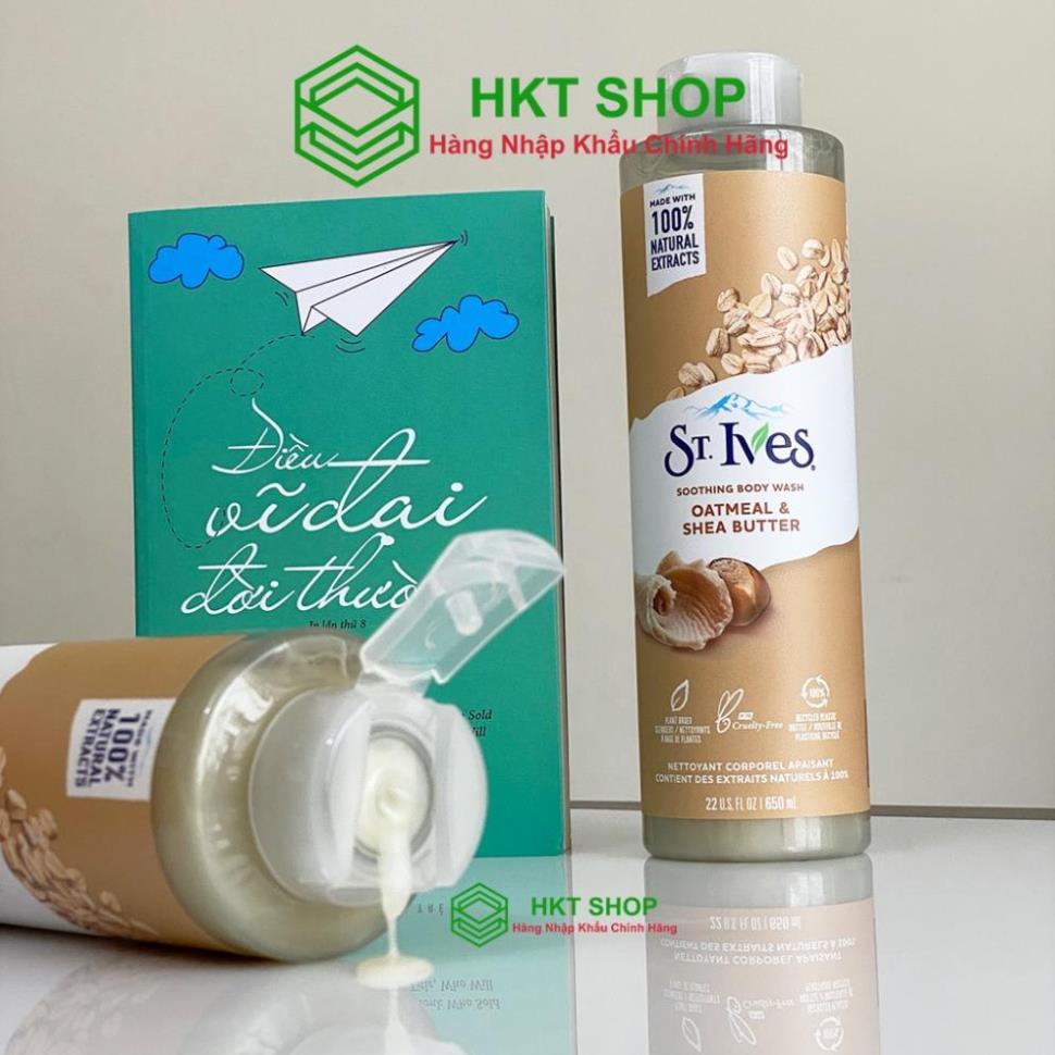 Sữa tắm tẩy tế bào chết St.Ives 650ml Chính Hãng