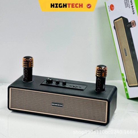 Loa Bluetooth Karaoke M2204 Kèm 2 Micro Không Dây Âm Thanh HD Chất Lượng Cao Bảo Hành Chính Hãng 12 Tháng- HIGHTECH | BigBuy360 - bigbuy360.vn