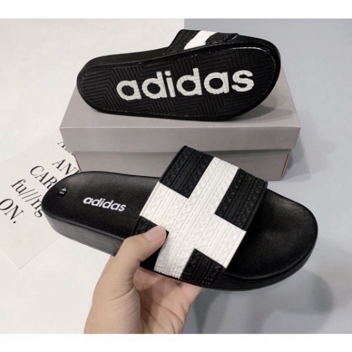 Dép Nam Quai Ngang  thời trang unisex siêu hót họa tiết chữ thập