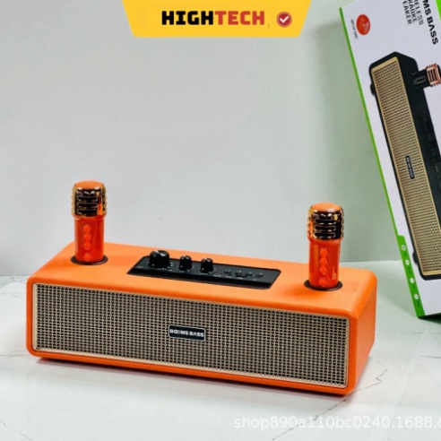 Loa Bluetooth Karaoke M2204 Kèm 2 Micro Không Dây Âm Thanh HD Chất Lượng Cao Bảo Hành Chính Hãng 12 Tháng- HIGHTECH | BigBuy360 - bigbuy360.vn