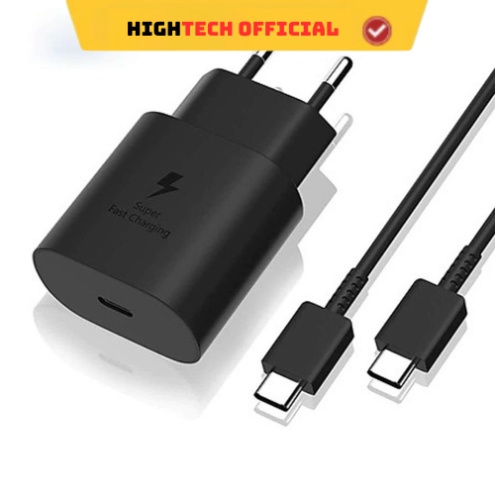 Sạc Nhanh Samsung 25W Type C PD 25W Cho Note 10 Note 20 A71 A70 A80 A90 S21 S20 S20+ S20 Ultra Chính Hãng NAHU