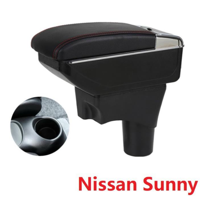 Bệ tỳ tay NISSAN SUNNY và Xe Điện vinfast VF5 chínhh hãng 6 cổng USB có đèn