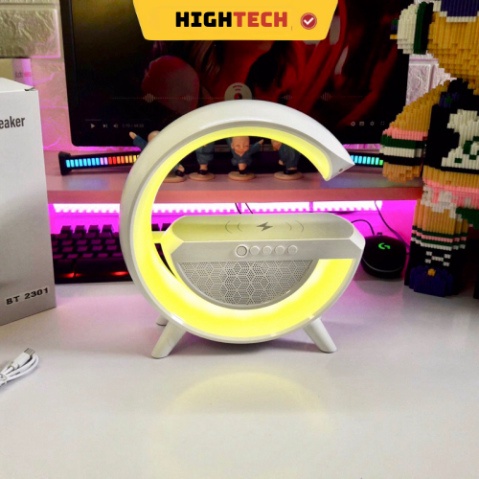 Loa bluetooth chữ G tích hợp đèn led RGB và sạc không dây - Loa không dây nghe nhạc hay âm thanh chuẩn- HIGHTECH | BigBuy360 - bigbuy360.vn