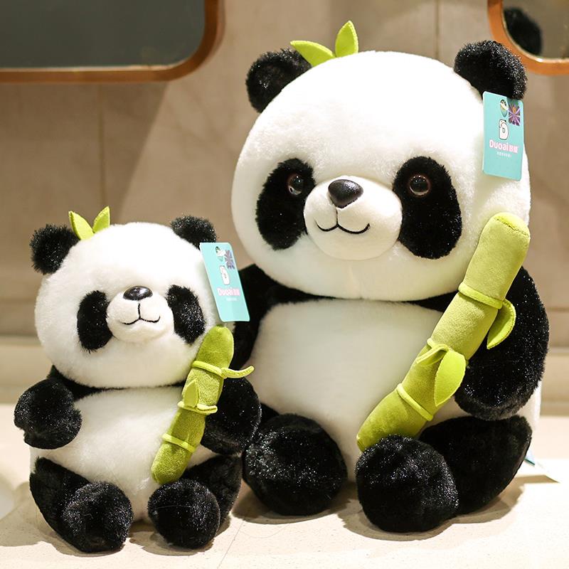 Thú Nhồi Bông Hình Gấu Trúc Dễ Thương Cho Bé