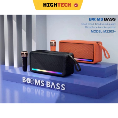 Loa Bluetooth Hát Karaoke M2203 Nhỏ Gọn Tiện Lợi Hỗ trợ thẻ Micro SD & USB Hàng Chính Hãng- HIGHTECH | BigBuy360 - bigbuy360.vn