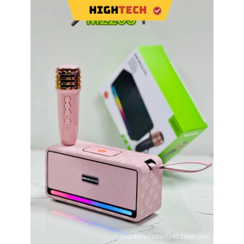 Loa Bluetooth Hát Karaoke M2203 Nhỏ Gọn Tiện Lợi Hỗ trợ thẻ Micro SD & USB Hàng Chính Hãng- HIGHTECH | BigBuy360 - bigbuy360.vn