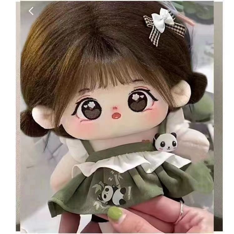 Búp Bê Nhồi Bông Cotton 20cm Mặc Đồ Dễ Thương Cho Bạn Gái