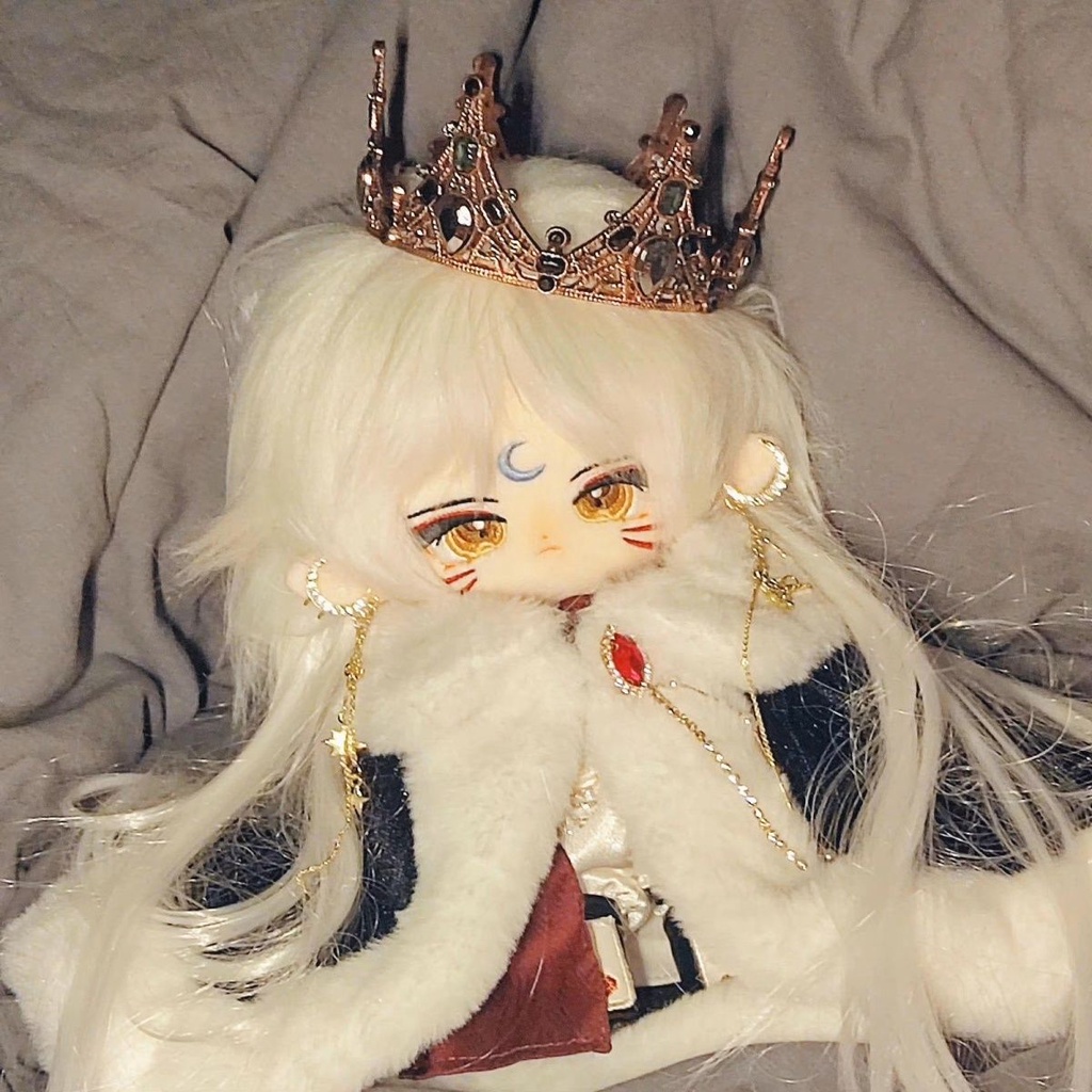 Thú Nhồi Bông Inuyasha Răng Tự Nhiên 20cm Dễ Thương Cho Bé