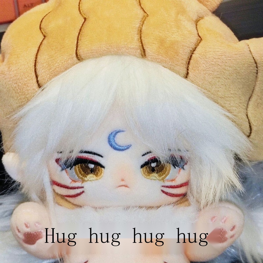 Thú Nhồi Bông Inuyasha Răng Tự Nhiên 20cm Dễ Thương Cho Bé