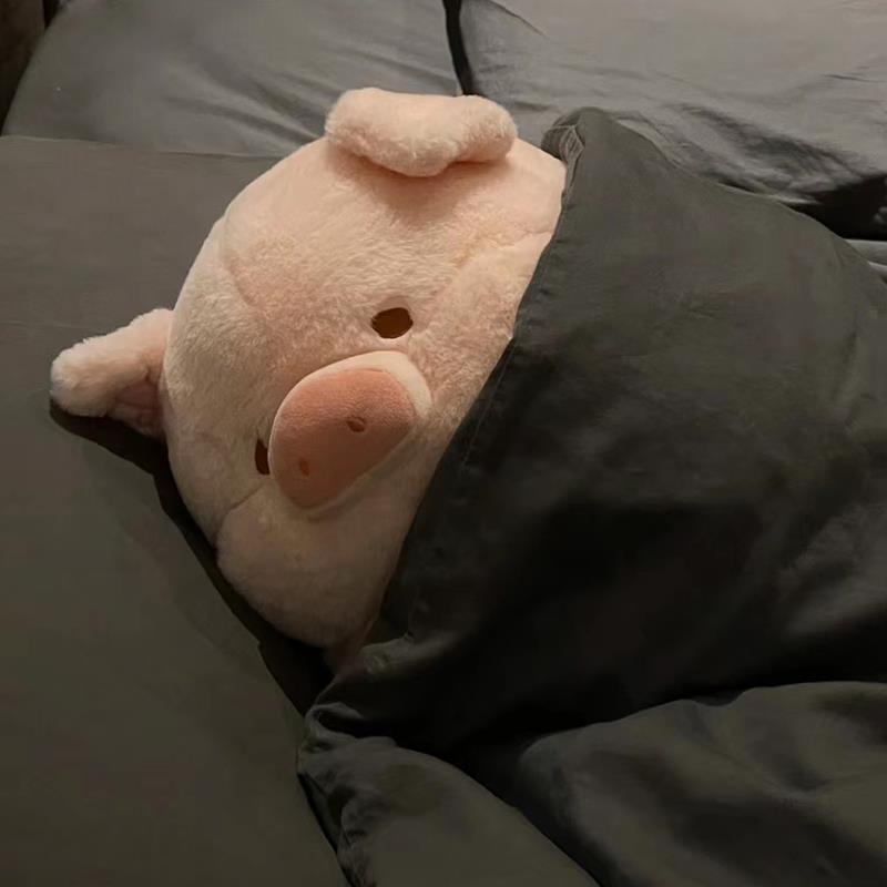 Thú Nhồi Bông Hình Chú Heo lulu Dễ Thương