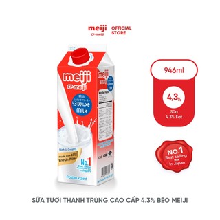 Sữa Tươi Thanh Trùng Meiji Nhật vị cao cấp 946ml - 1 hộp