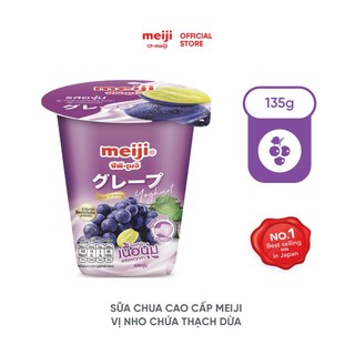 Sữa Chua Meiji Nhật vị nho 135g - 1 hộp