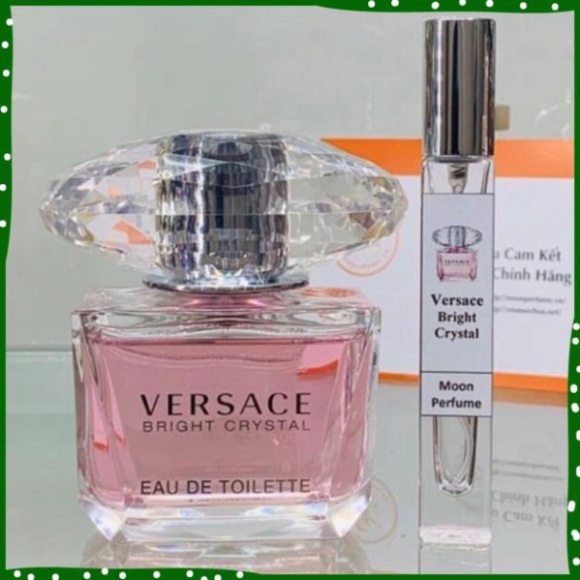 Mẫu thử nước hoa nữ chính hãng Versace Bright Crystal Chiết 10ml - Golden Perfume