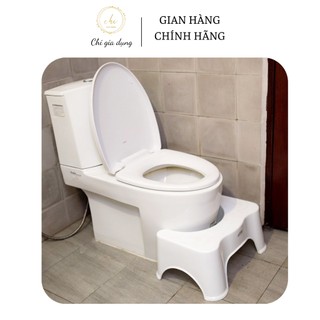 Ghế kê chân toilet Việt Nhật phụ kiện cho nhà vệ sinh