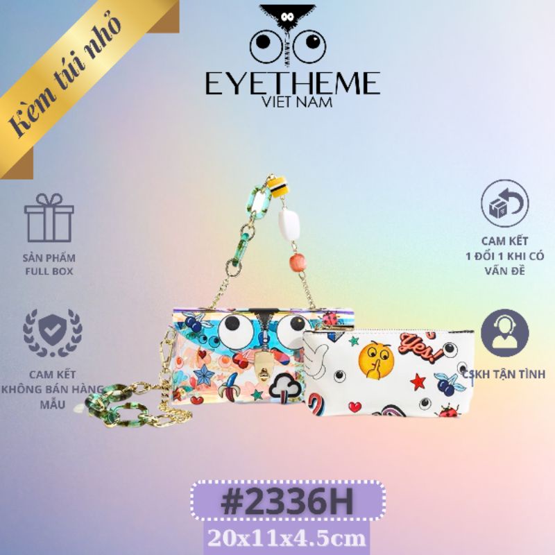 【 EYETHEME 】Túi Candy Viên Kẹo Ngọt Ngào Dễ Thương Phối Kèm Dây Xích Thạch Dễ Thương 2336H