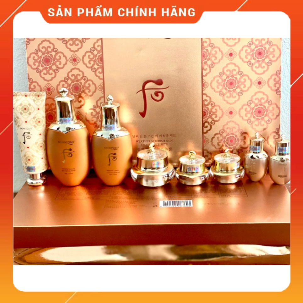 Bộ Mỹ Phẩm Dưỡng Da Shengposay 7in1 Dưỡng Trắng Da Nám Tàn Nhan Ngăn Ngừa Lão Hoá, dành cho mọi loại da
