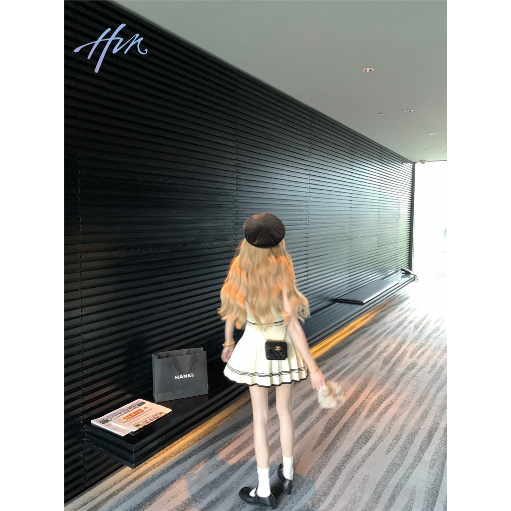 Bộ Áo Khoác Cardigan Dệt Kim + Đầm Xinh Xắn Theo Phong Cách Mùa Thu