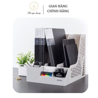 Giá đựng tài liệu 3 ngăn kèm khay để bút văn phòng