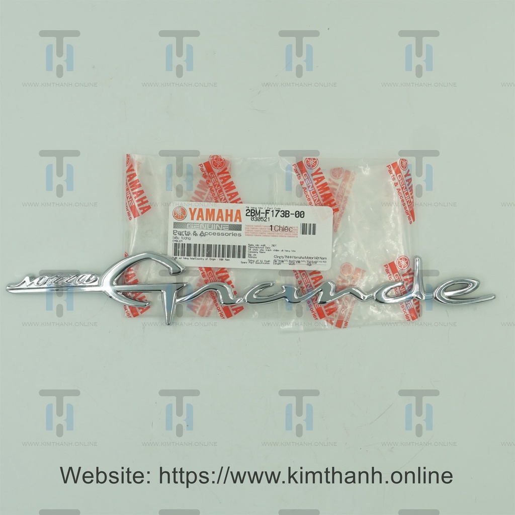 Tem ốp sườn (1 cái) Grande Yamaha VN _ 2BMF173B0000