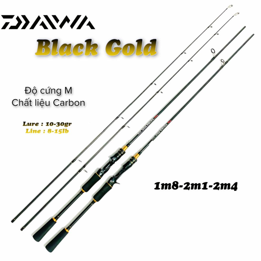 2. Cần Câu Lure 2 Khúc Daiwa Black Gold Đầu Bu Chống Xoắn - CL2K047