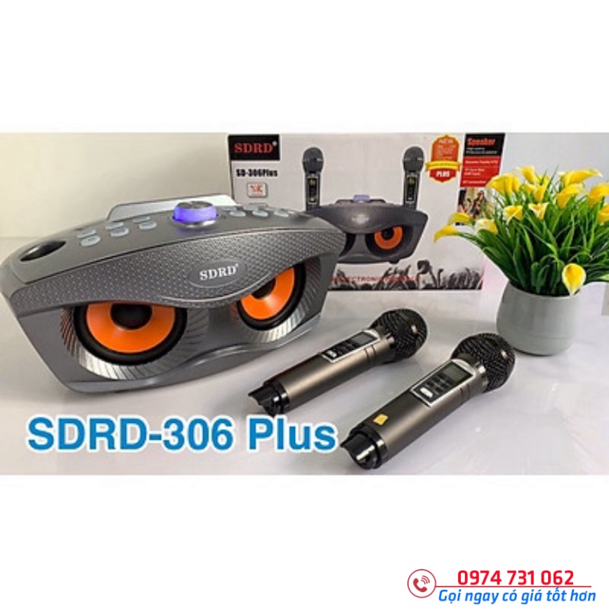 Loa Bluetooth karaoke SDRD SD 306 Plus