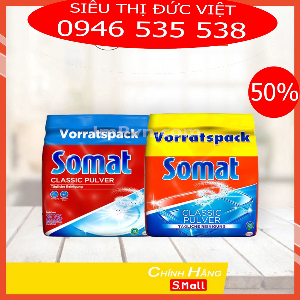 Bột rửa cho máy rửa bát Somat 1.2kg