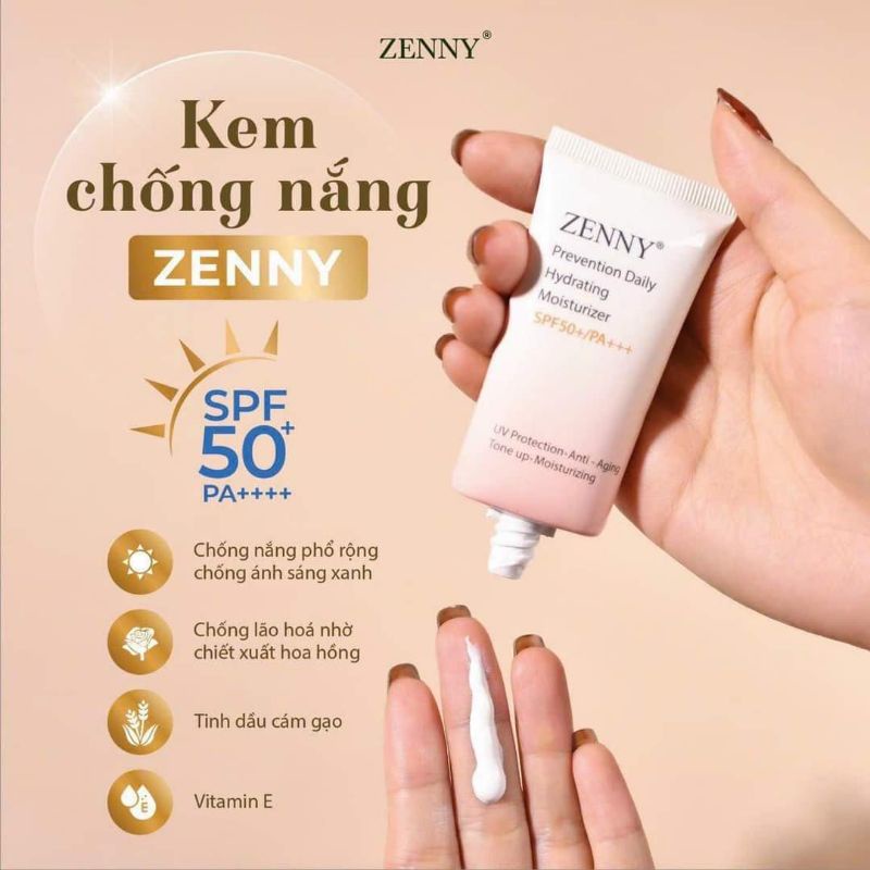 [ CHÍNH HÃNG ] KEM CHỐNG NẮNG ZENNY