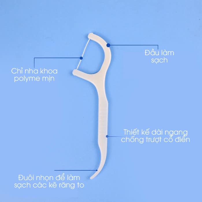 Tăm Chỉ Nha Khoa Siêu Mỏng - Siêu Dai  - Giá Rẻ Vô Địch