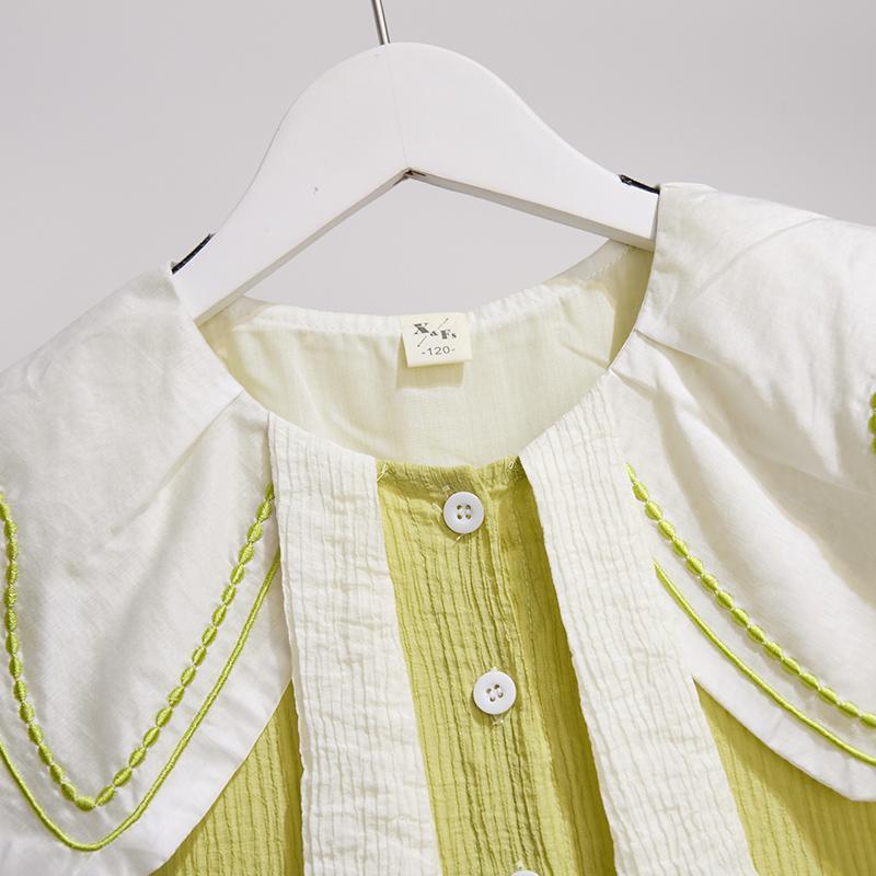 Đầm Công Chúa Thời Trang Mùa Hè Phong Cách Hàn Quốc Cho Bé Gái 3-14 Tuổi