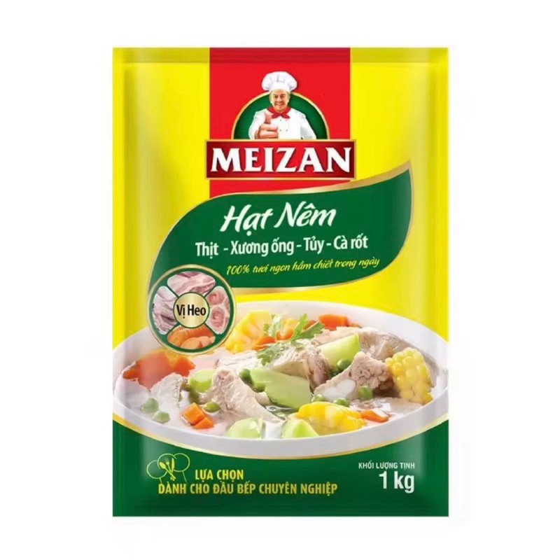 Mới về Hạt nêm Meizan vị heo 1kg