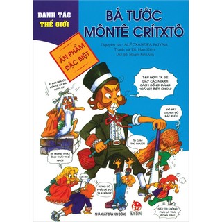 Sách - bá tước môntê crítxtô - danh tác thế giới
