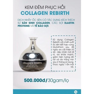 Kem dưỡng Collagen Rebirth DR CELL
