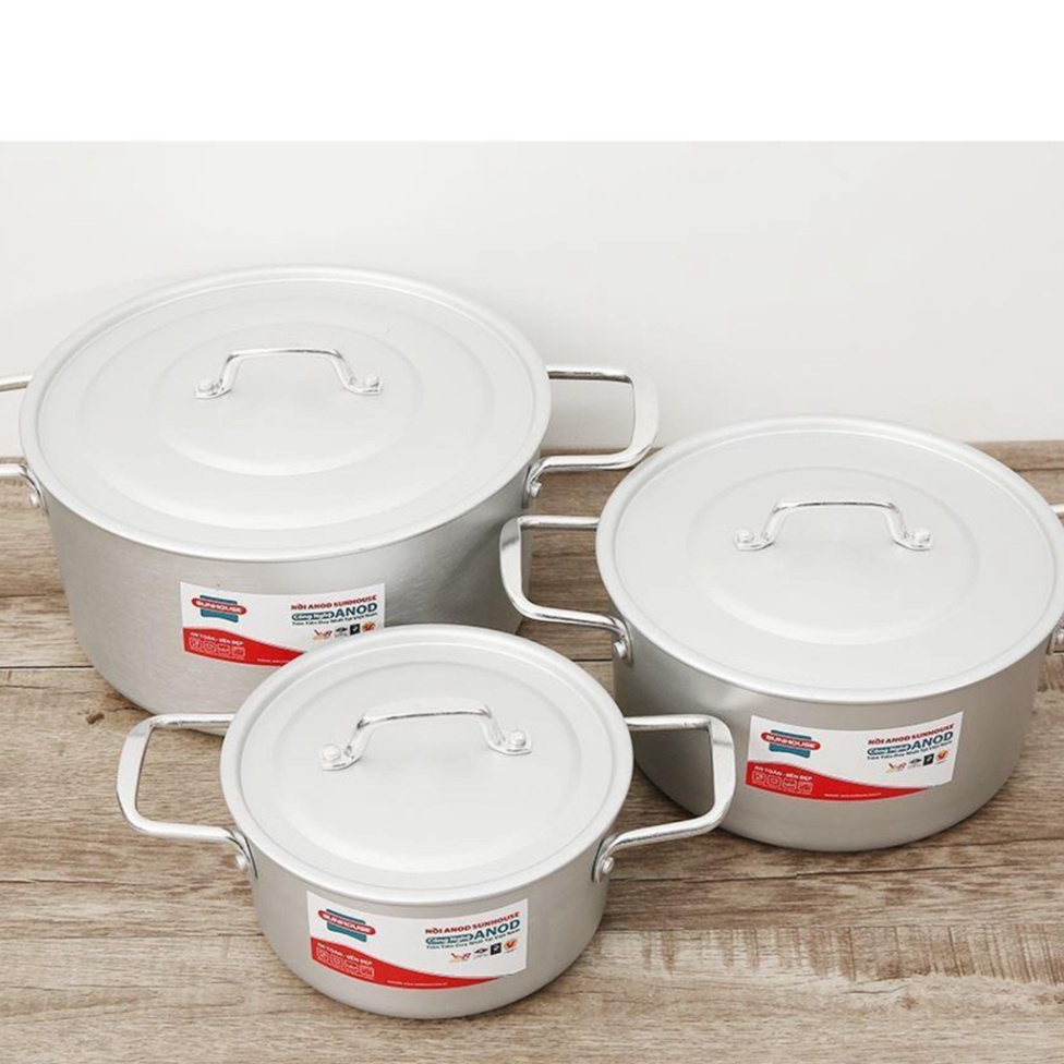 Bộ 3 nồi nhôm HAPPYTIME