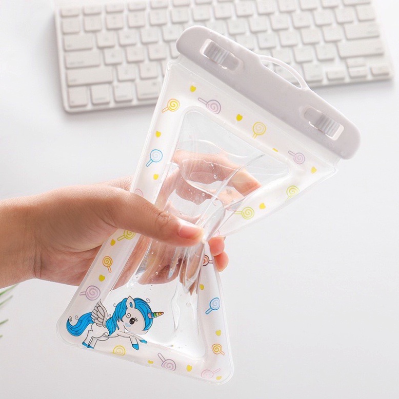 Túi Đựng Điện Thoại Chống Nước Đi Mưa Bơi Đi Du Lịch Tắm Biển Dạng Phao Tiện Lợi