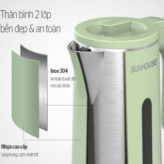 Bình đun siêu tốc Sunhouse 1.8 lít SHD1353