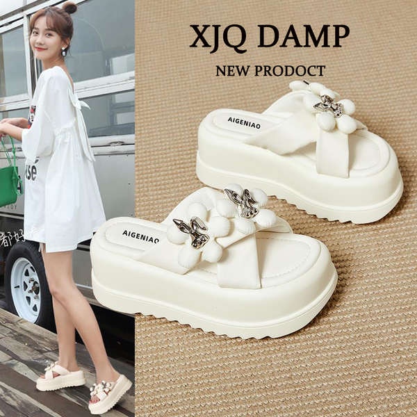 Dép Sandal Đế Dày Thời Trang Mùa Hè 2023 Cho Nữ