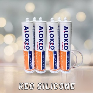 Keo silicone a300 màu trắng trong