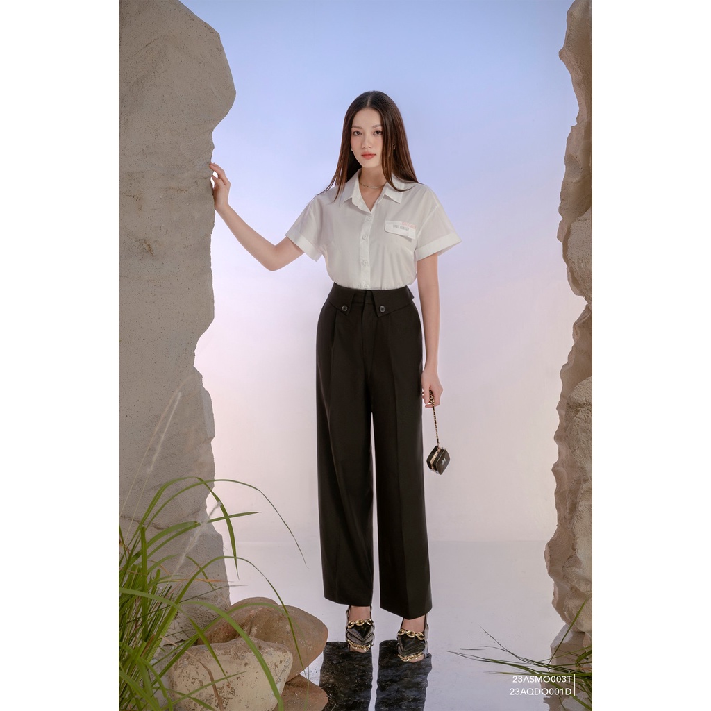 Quần dài nữ ống suông LADY ME by Eva de Eva 23AQDO001D