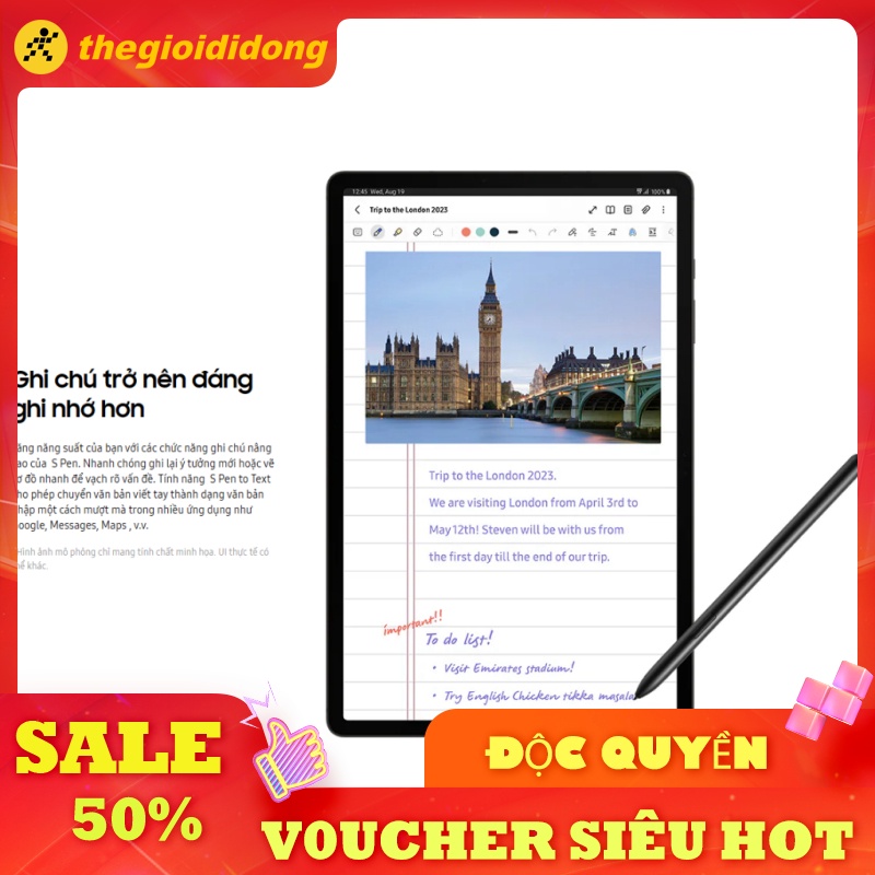 Máy tính bảng Samsung Galaxy Tab S9 Ultra 256GB I 12GB và 512GB I 12GB và 1TB | 12GB .